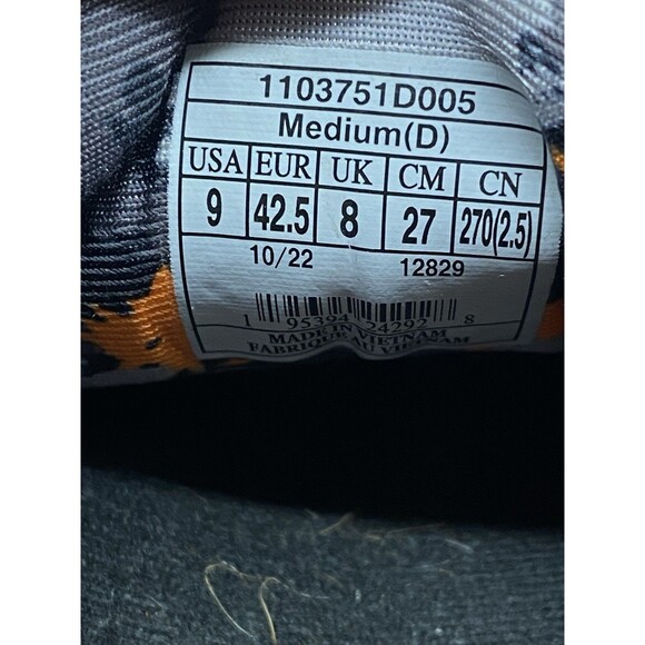 Brooks Range 2 Men's Size 9 Black Grey Running Shoes Sneakers 1103751D005 - Picture 6 of 7